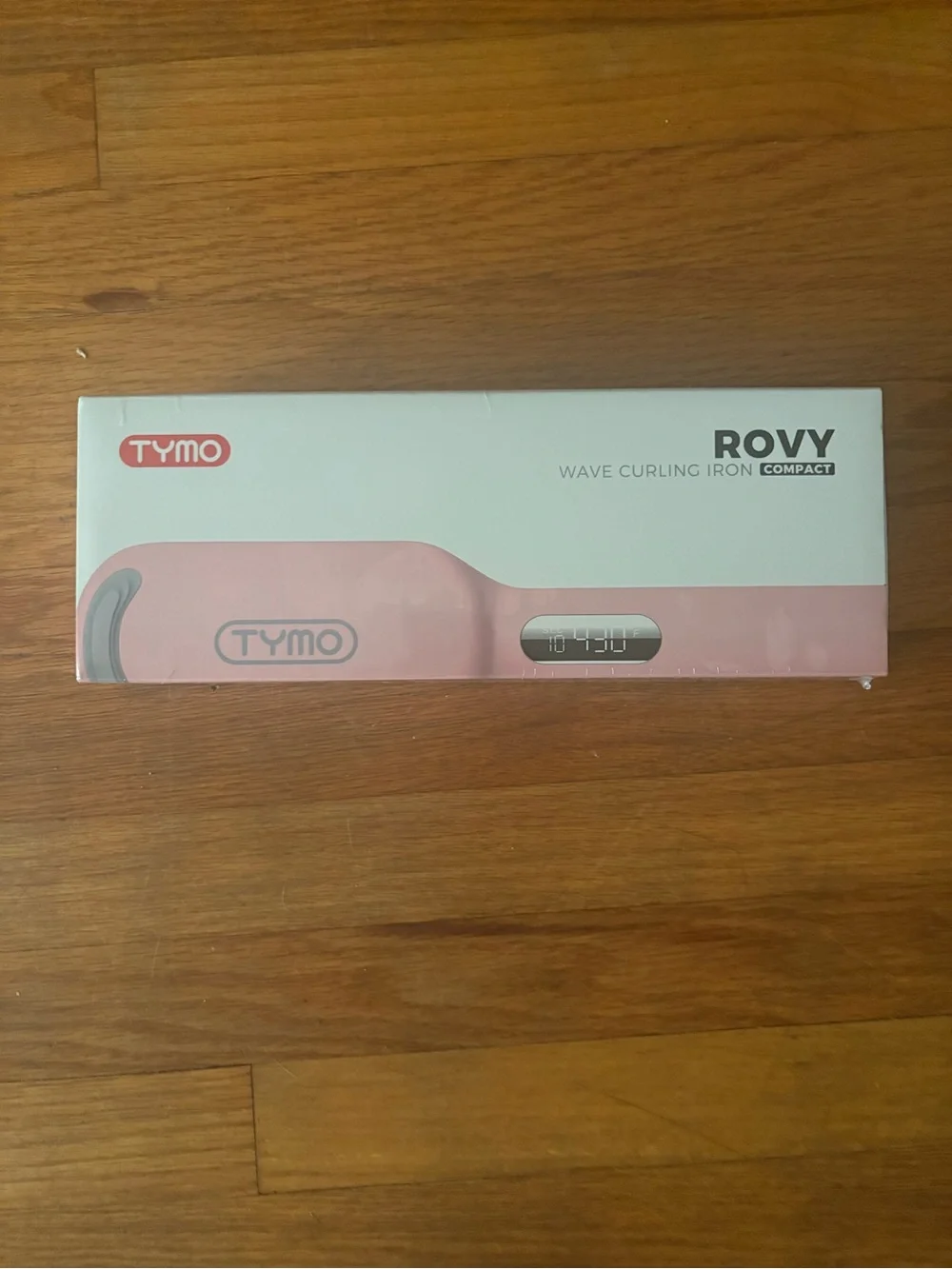 TYMO ROVY Compact Wave Curling Iron — Pink
